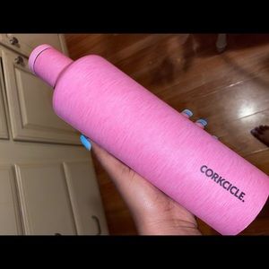 Heathered Pink Corkcicle water bottle